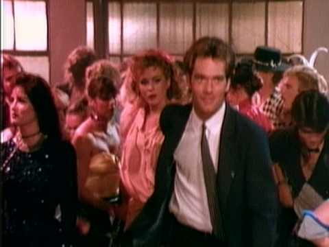 Huey gets the girl: a scene from the "Heart & Soul" video